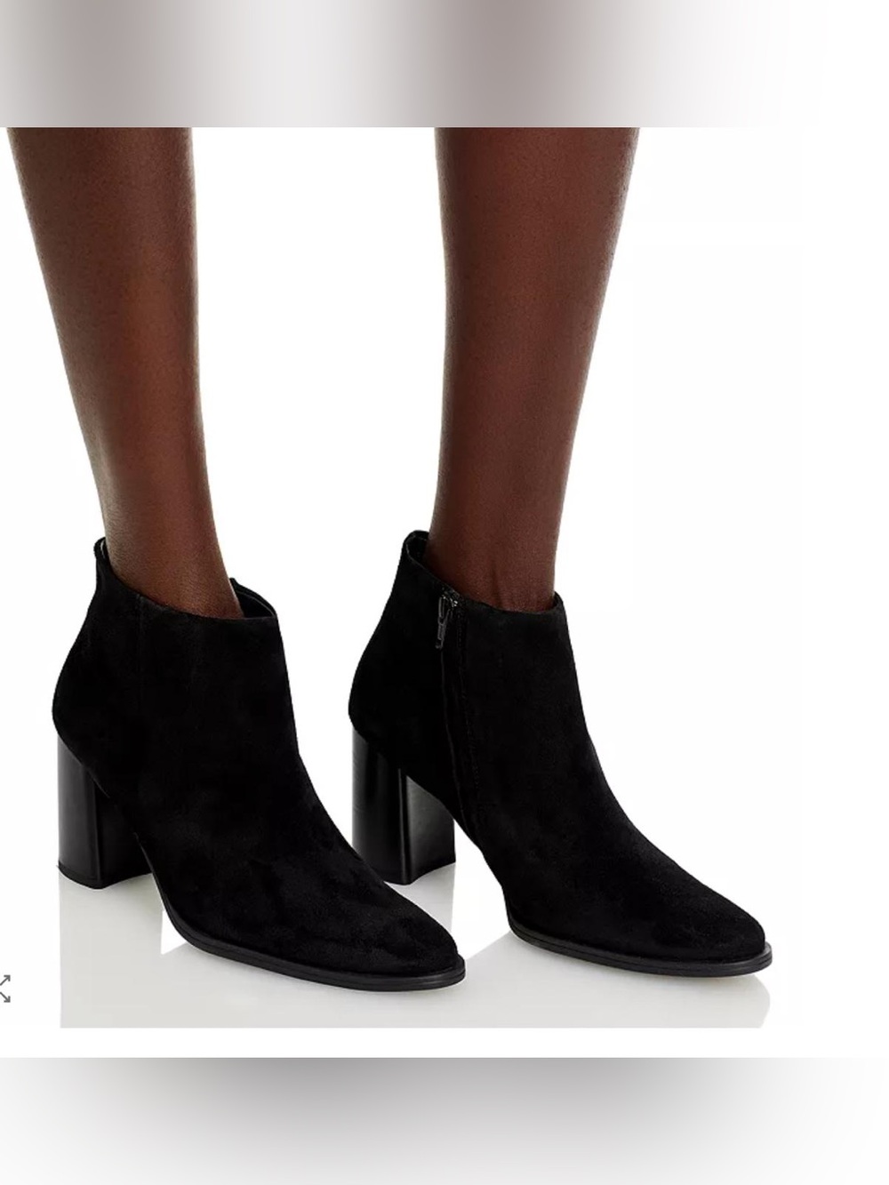 Brand New Paul Green Women's Black Suede Winn Booties -- U.S. Size 6